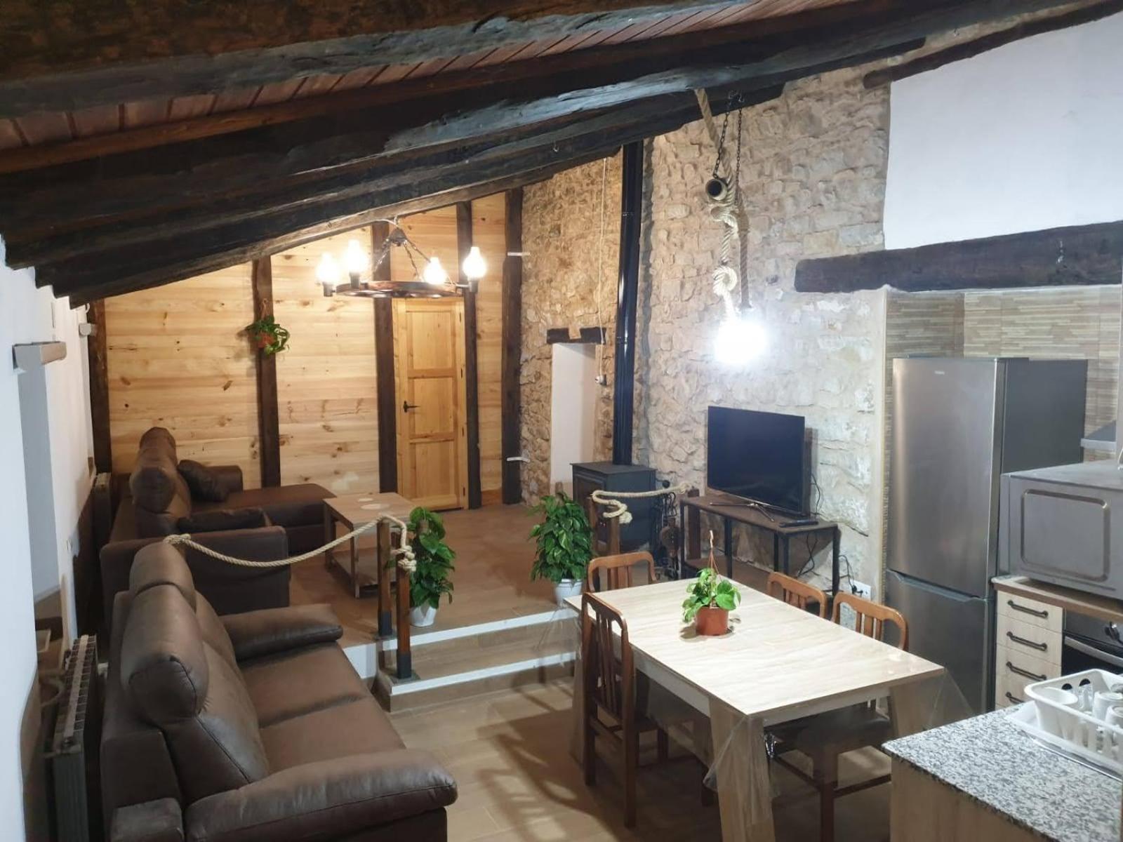 Casa Rural Chulilla Villarroya de los Pinares Værelse billede